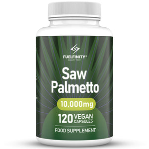 Potent Saw Palmetto 10000mg - Prostate Support & Healthy Urinary Flow