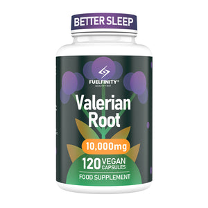 Potent Valerian Root 10000mg - Maximum Strength Nighttime Sleep Aid