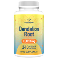 Strong Dandelion Root Capsules 10000mg FuelFinity Store